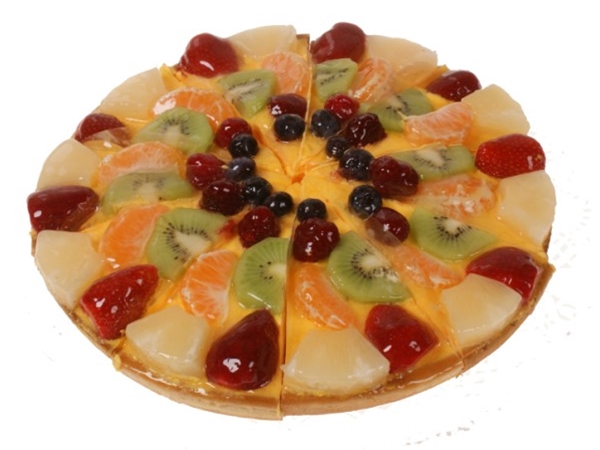 12 pers. Gemengde vruchten vlaai